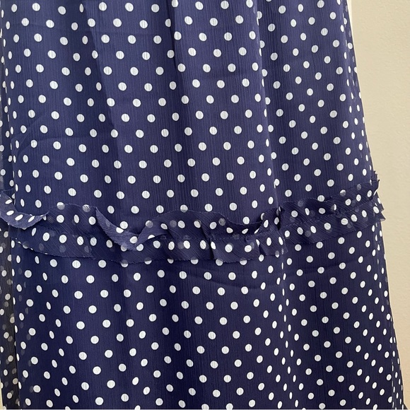 1.State 2X Navy blue polkadot skirt new with tag - Picture 8 of 15